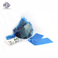 Biodegradable compostable bioplastic rolled garbage bag